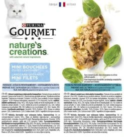 Gourmet Nature's Creations - Kattenvoer Natvoer - Zeevis - 48 X 85 Gr -Katten En Honden Verkoop Winkel 1089x1200 1