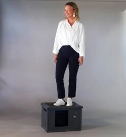 RHRQuality Kattenhuis Voor Binnen En Buiten Kattenhok Villa De Luxe Grijs -Katten En Honden Verkoop Winkel 1104x1200 1