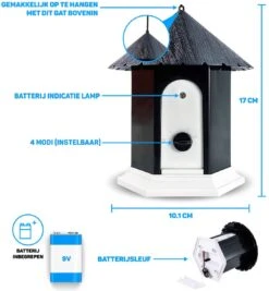 Vulpes Pets® Anti Blaf Apparaat Pro - Anti Blafband Voor Alle Honden - Luxe Hondentrainer - Diervriendelijk & Zonder Schok - Inclusief 9V Batterij - Waterbestendig - Ophangbaar - Instelbare Ultrasone Niveauregeling - 4 Standen -Katten En Honden Verkoop Winkel 1111x1200 1