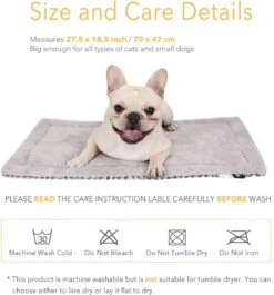 Merkloos Zelfverwarmende Dierendeken Zonder Stroom Thermo Deken Hond Kat Inclusief Adreslabel 70 X 47 Cm -Katten En Honden Verkoop Winkel 1117x1200