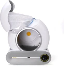 Merkloos Petlux® Zelfreinigende Automatische Kattenbak Met App En LED-Touch -Katten En Honden Verkoop Winkel 1118x1200 1