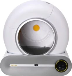 Merkloos Petlux® Zelfreinigende Automatische Kattenbak Met App En LED-Touch -Katten En Honden Verkoop Winkel 1131x1200 1