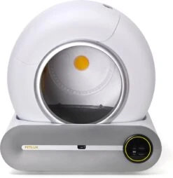 Katten En Honden Verkoop Winkel 28 Merkloos Petlux® Zelfreinigende Automatische Kattenbak Met App En LED-Touch