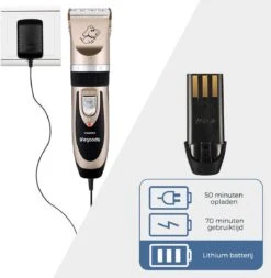 LifeGoods Hondentondeuse - Voor Katten En Honden - Complete Set - 5 Standen - Draadloos - Oplaadbaar - Goud/Zwart 11 LifeGoods Hondentondeuse - Voor Katten En Honden - Complete Set - 5 Standen - Draadloos - Oplaadbaar - Goud/Zwart -Katten En Honden Verkoop Winkel 1170x1200 1