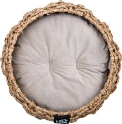 District 70 COCOON - Luxe Hondenmand Van Duurzaam Hoogwaardig Riet Met Zacht Kussen - Maten S/M/L - Large -Katten En Honden Verkoop Winkel 1179x1200