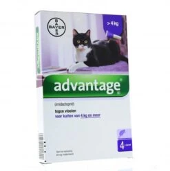 Advantage 80 Vlooiendruppelsl Kat Vanaf 4 Kg - 4 Pipetten -Katten En Honden Verkoop Winkel 1190x1200 3