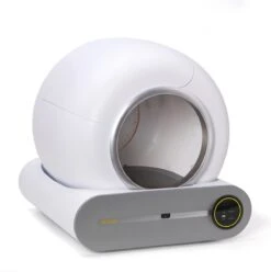 Merkloos Petlux® Zelfreinigende Automatische Kattenbak Met App En LED-Touch -Katten En Honden Verkoop Winkel 1196x1200