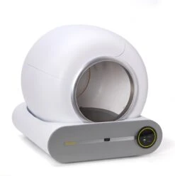 Merkloos Petlux® Zelfreinigende Automatische Kattenbak Met App En LED-Touch -Katten En Honden Verkoop Winkel 1197x1200 2