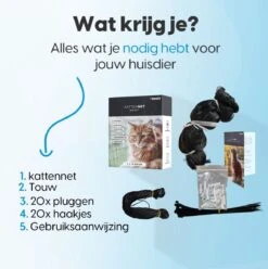 Kattennet Voor Balkon 4 X 10 M - Kattennet - Katten Gaas - Zwart 15 Kattennet Voor Balkon 4 X 10 M - Kattennet - Katten Gaas - Zwart -Katten En Honden Verkoop Winkel 1197x1200 4