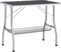 VIDAXL Hondentrimtafel Verstelbaar Met 2 Lussen En Opbergschap -Katten En Honden Verkoop Winkel 1200x1027