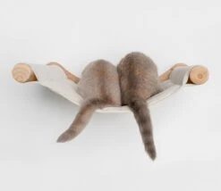 RHRQuality Wandmeubel Wandmontage Klimmuur Kat 53 X 43cm Luxe Hangmat XXL Creme Klim Wand Muur Krabpaal Katten Muurbevestiging -Katten En Honden Verkoop Winkel 1200x1041 3