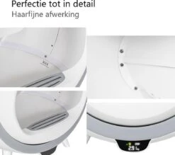 Merkloos Premium Kattenbak - Automatische - Zelfreinigende - Elektrische Kattenbak - Design Kattenbak -Katten En Honden Verkoop Winkel 1200x1066 1