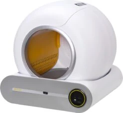 Merkloos Petlux® Zelfreinigende Automatische Kattenbak Met App En LED-Touch -Katten En Honden Verkoop Winkel 1200x1097 2