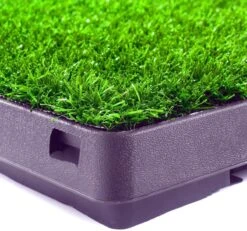 Merkloos Maoo Premium Hondentoilet - Geurbestendig & Hondvriendelijk Kunstgras - Uitneembare Opvangbak - Indoor En Outdoor - 63 X 50 Cm -Katten En Honden Verkoop Winkel 1200x1122