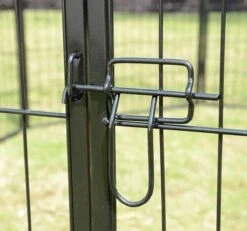 Merkloos Topmast Premium Puppyren - 120 Cm Hoog - 640 Cm Omtrek - Hondenren - Hondenhok - Zwart -Katten En Honden Verkoop Winkel 1200x1123 2