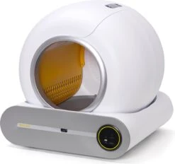 Merkloos Petlux® Zelfreinigende Automatische Kattenbak Met App En LED-Touch -Katten En Honden Verkoop Winkel 1200x1125 2