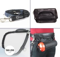 Canicross Looplijn Hond Met Heupriem Voor Hardlopen - Elastische Handsfree Hondenriem - Honden Trainingslijn - 150/200cm - Grijs -Katten En Honden Verkoop Winkel 1200x1142 5