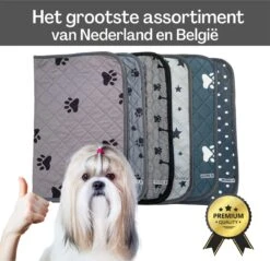 XXL Puppy Training Pad - Plasmat - Zwart - 104 X 104 Cm - Hondentoilet - Herbruikbaar - Wasbaar -Katten En Honden Verkoop Winkel 1200x1163