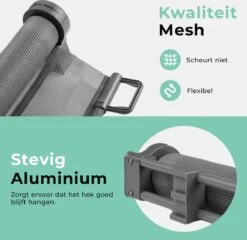 Château Animaux® - Tot 180cm Breed Traphekje Oprolbaar Hond - Stijlvolle Oplossing - Dieren Hek - Honden Hek -Katten En Honden Verkoop Winkel 1200x1165 1