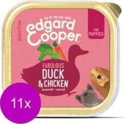 11x Edgard & Cooper Kuipje Vers Vlees Puppy Hondenvoer Eend - Kip 150 Gr -Katten En Honden Verkoop Winkel 1200x1174 5