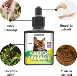 Natuurlijke Vlooiendruppels Voor Katten - Vanaf 4 Kg - 100% Natuurlijk - Vlooien - Zonder Giftige Pesticiden - 30 Ml - Speciale Formule Voor Katten - Vachtdruppels - Made In Holland -Katten En Honden Verkoop Winkel 1200x1188 1