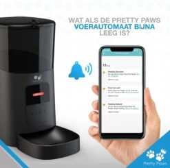 Pretty Paws PP005 Wifi Voerautomaat Zwart - Automatische Voerbak - Slimme Voerautomaat Met App - Instelbaar Voedingsschema - WIFI 19 Pretty Paws PP005 Wifi Voerautomaat Zwart - Automatische Voerbak - Slimme Voerautomaat Met App - Instelbaar Voedingsschema - WIFI -Katten En Honden Verkoop Winkel 1200x1190 8