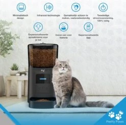 Pretty Paws PP005 Wifi Voerautomaat Zwart - Automatische Voerbak - Slimme Voerautomaat Met App - Instelbaar Voedingsschema - WIFI 20 Pretty Paws PP005 Wifi Voerautomaat Zwart - Automatische Voerbak - Slimme Voerautomaat Met App - Instelbaar Voedingsschema - WIFI -Katten En Honden Verkoop Winkel 1200x1190 9