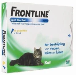 Frontline Spot-On Anti Vlooienmiddel Kat - 6 Pipetten -Katten En Honden Verkoop Winkel 1200x1191 2