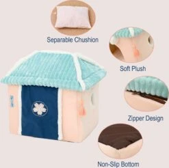 Merkloos Petsential Sakura Japanse Mand - Voor Katten (kattenmand) En Kleine Huisdieren (huisdierenmand) -Katten En Honden Verkoop Winkel 1200x1195 2