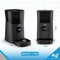 Pretty Paws PP005 Wifi Voerautomaat Zwart - Automatische Voerbak - Slimme Voerautomaat Met App - Instelbaar Voedingsschema - WIFI 24 Pretty Paws PP005 Wifi Voerautomaat Zwart - Automatische Voerbak - Slimme Voerautomaat Met App - Instelbaar Voedingsschema - WIFI -Katten En Honden Verkoop Winkel 1200x1199 13