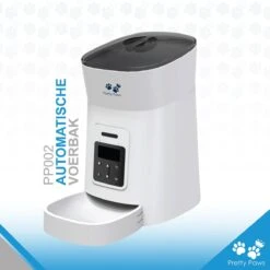 Pretty Paws PP002 Professionele Automatische Voerbak Kat- Stemrecorder - Voerautomaat - Katten Voerbak - Minimalistisch -Katten En Honden Verkoop Winkel 1200x1199 8