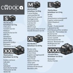 Cadoca Hondentransportbox Opvouwbaar - Maat M -Katten En Honden Verkoop Winkel 1200x1200 204