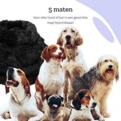 All 4 Pets Supply® Hondenmand Donut - Maat XL - Geschikt Voor Honden Tot 100 Cm - Hondenkussen - Zwart 18 All 4 Pets Supply® Hondenmand Donut - Maat XL - Geschikt Voor Honden Tot 100 Cm - Hondenkussen - Zwart -Katten En Honden Verkoop Winkel 1200x1200 214