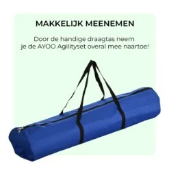 AYOO Agility Voor De Hond - Honden Training - Honden Behendigheid Set - Hondenparcours - Training Huisdieren - Honden Agility Set - Slalom - Horde - Draagzak - Agility Set - Oranje - Wit - GRATIS Speeltouw -Katten En Honden Verkoop Winkel 1200x1200 244