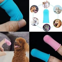 Doodadeals® 4 Stuks Siliconen Honden Tandenborstel - Tanden Borstel Hond - Silicone Dog Tootbrush - Multikleur -Katten En Honden Verkoop Winkel 1200x1200 3