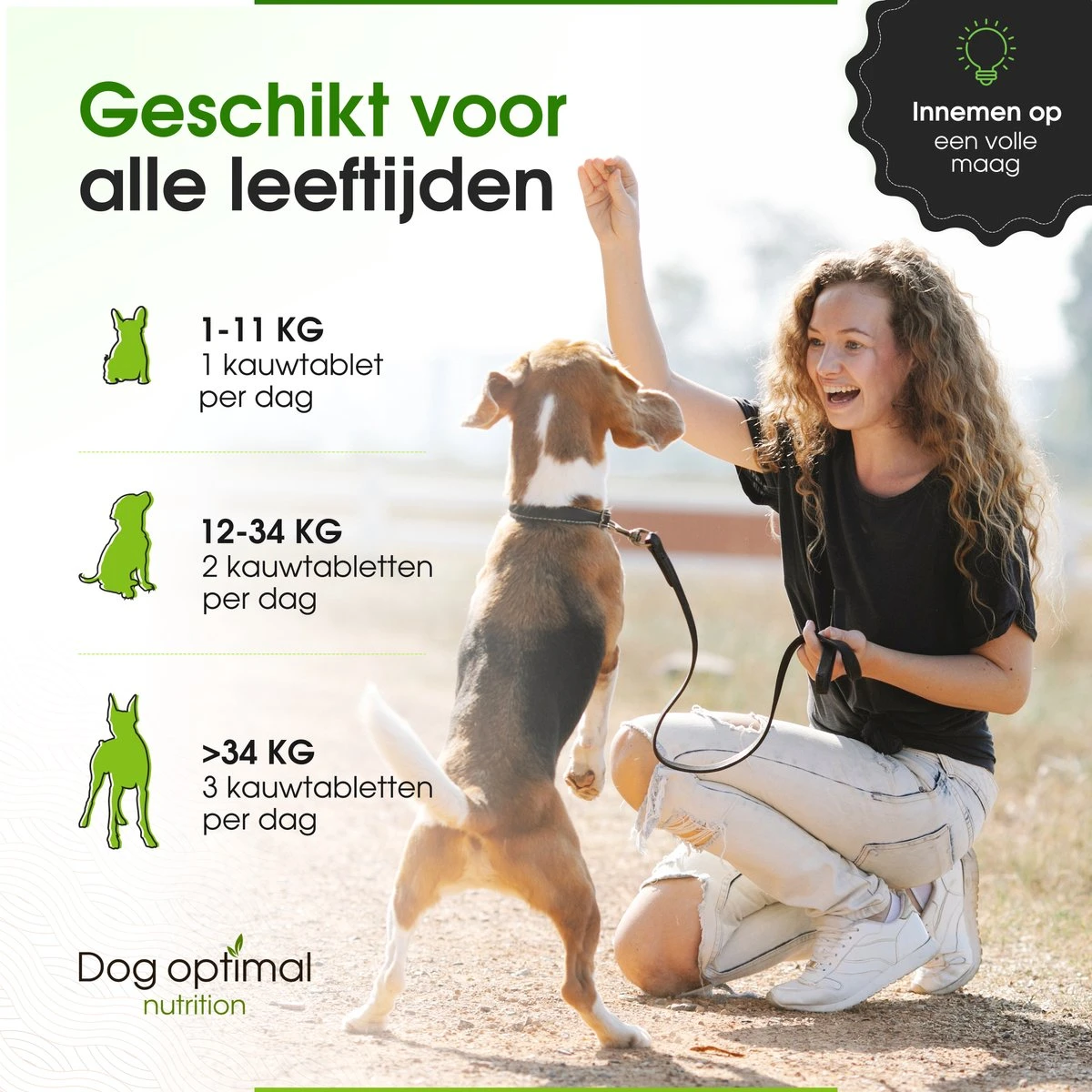 DOG OPTIMAL Gewricht Supplement 120 Stuks - Mobility - Glucosamine Hond - Artrose - Heupdysplasie - Gewrichten - Hondensnacks - Hondenkoekjes - Hondensupplementen - Honden - Puppy - Hondenvoeding 4 DOG OPTIMAL Gewricht Supplement 120 Stuks - Mobility - Glucosamine Hond - Artrose - Heupdysplasie - Gewrichten - Hondensnacks - Hondenkoekjes - Hondensupplementen - Honden - Puppy - Hondenvoeding - Afbeelding 4