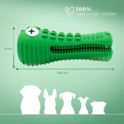 Tandenborstel Hond Melk Geur Smaak En Piep Honden Speelgoed Dog Toy - Krokodil Groen - Dutchwide -Katten En Honden Verkoop Winkel 1200x1200 346
