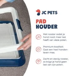 JC Pets Premium Pad Houder Met Rooster - Inclusief 20 Puppy Training Pads - Hondentoilet - Zindelijkheidstraining Hond -Katten En Honden Verkoop Winkel 1200x1200 352
