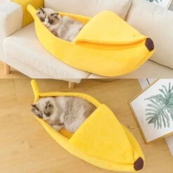 N/A Kattenhuis Banaan L - Hondenhuis Banaan L - 65x25x18 Cm - Kattenmand - Hondenmand - Dierenmand - Cadeau Kat -Katten En Honden Verkoop Winkel 1200x1200 374