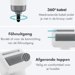 BURCH PetCare Ace - Waterblazer Voor Honden - Handzame Hondenföhn - RVS Borstel - 500W -Katten En Honden Verkoop Winkel 1200x1200 390