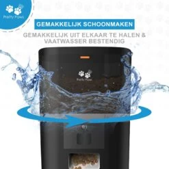 Pretty Paws QQ003 - Wifi Voermachine - Dubbele Voerbakjes - Zwart - Kat - 6L -Katten En Honden Verkoop Winkel 1200x1200 440