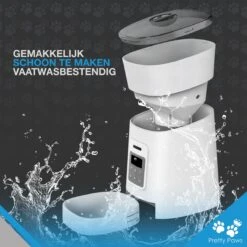 Pretty Paws PP002 Professionele Automatische Voerbak Kat- Stemrecorder - Voerautomaat - Katten Voerbak - Minimalistisch -Katten En Honden Verkoop Winkel 1200x1200 489