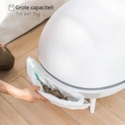 Merkloos Premium Kattenbak - Automatische - Zelfreinigende - Elektrische Kattenbak - Design Kattenbak -Katten En Honden Verkoop Winkel 1200x1200 505