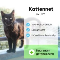 Kattennet Voor Balkon 4 X 10 M - Kattennet - Katten Gaas - Zwart 10 Kattennet Voor Balkon 4 X 10 M - Kattennet - Katten Gaas - Zwart -Katten En Honden Verkoop Winkel 1200x1200 540