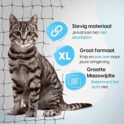 Kattennet Voor Balkon 4 X 10 M - Kattennet - Katten Gaas - Zwart 11 Kattennet Voor Balkon 4 X 10 M - Kattennet - Katten Gaas - Zwart -Katten En Honden Verkoop Winkel 1200x1200 541