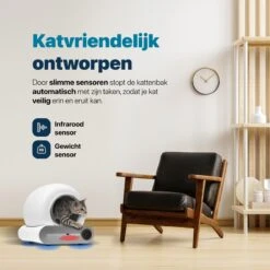 BOME Automatische Kattenbak - Zelfreinigende Kattenbak - Met App En Touchscreen - 65L -Katten En Honden Verkoop Winkel 1200x1200 584