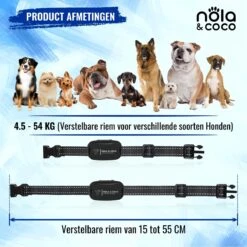 Nola & Coco® Oplaadbare Anti Blafband - 4 Kleuren - Zonder Schok - Waterdichte Diervriendelijke Blaf Halsband - Opvoedingshalsband - Voor Grote En Kleine Honden - Lichte Vibratie En Geluid - 3 Tot 60kg -Katten En Honden Verkoop Winkel 1200x1200 67