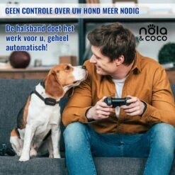 Nola & Coco® Oplaadbare Anti Blafband - 4 Kleuren - Zonder Schok - Waterdichte Diervriendelijke Blaf Halsband - Opvoedingshalsband - Voor Grote En Kleine Honden - Lichte Vibratie En Geluid - 3 Tot 60kg -Katten En Honden Verkoop Winkel 1200x1200 70