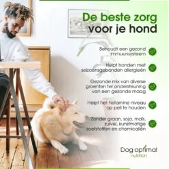 DOG OPTIMAL ANTI ALLERGY SUPPORT 120 Stuks - Allergie - Honden - Hondensnacks - Hondenkoekjes - Hondensupplementen - Honden - Puppy - Hondenvoeding - Weerstand - Jeuk-hond - Jeuk -Katten En Honden Verkoop Winkel 1200x1200 75