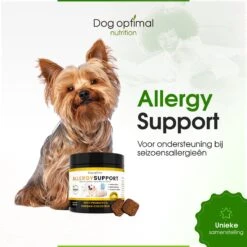 DOG OPTIMAL ANTI ALLERGY SUPPORT 120 Stuks - Allergie - Honden - Hondensnacks - Hondenkoekjes - Hondensupplementen - Honden - Puppy - Hondenvoeding - Weerstand - Jeuk-hond - Jeuk -Katten En Honden Verkoop Winkel 1200x1200 76